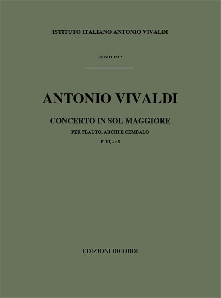 Concerto in Sol Maggiore (G Major)